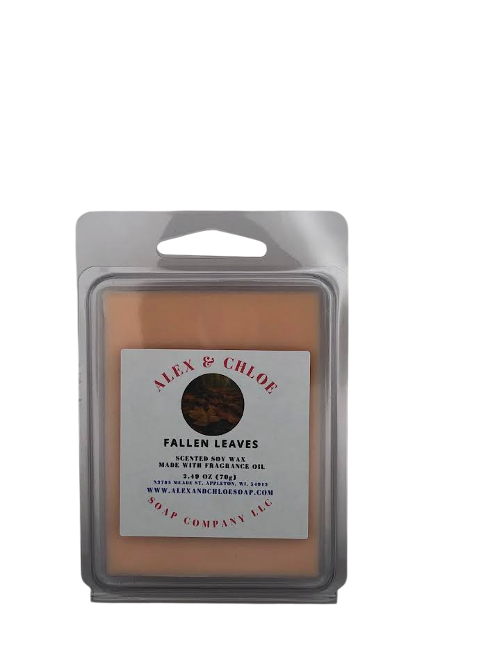 Fallen Leaves Soy Wax Melt | Cozy Fall Fragrance | Alex & Chloe Soap Company
