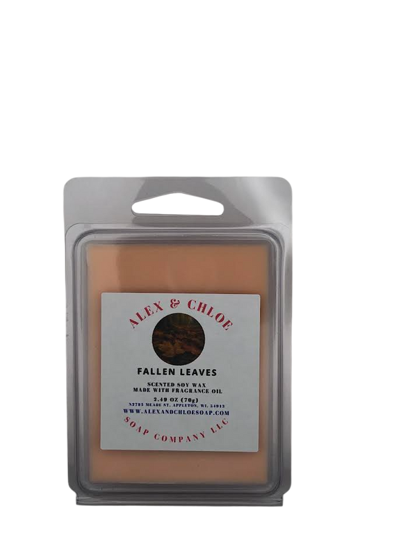 Fallen Leaves Soy Wax Melt | Cozy Fall Fragrance | Alex & Chloe Soap Company