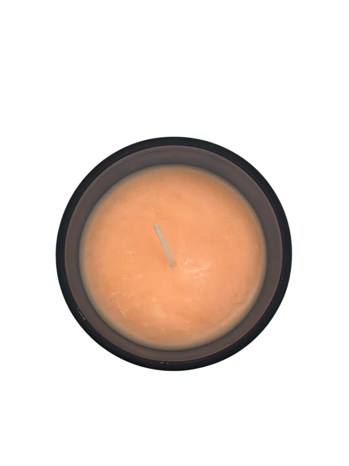 Spice Pumpkin Soy Wax Candle – 12 oz | Handcrafted Fall Scented Candle with Wooden Lid