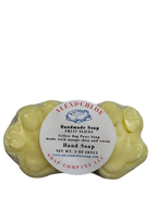 Fruit Slices Yellow Dog Paws Soap