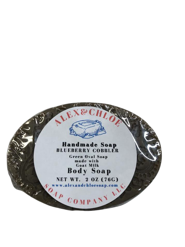 Blueberry Cobbler 2” Oval Soap