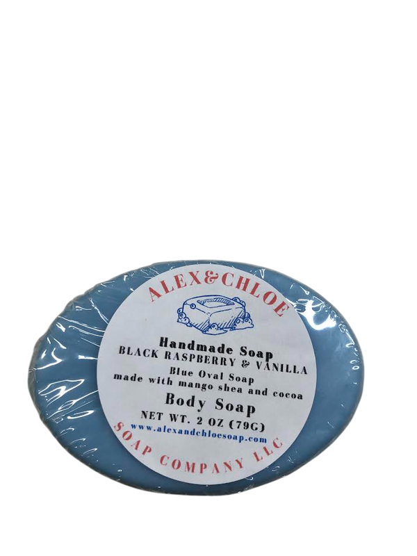 Black Raspberry & Vanilla 3” Oval Soap