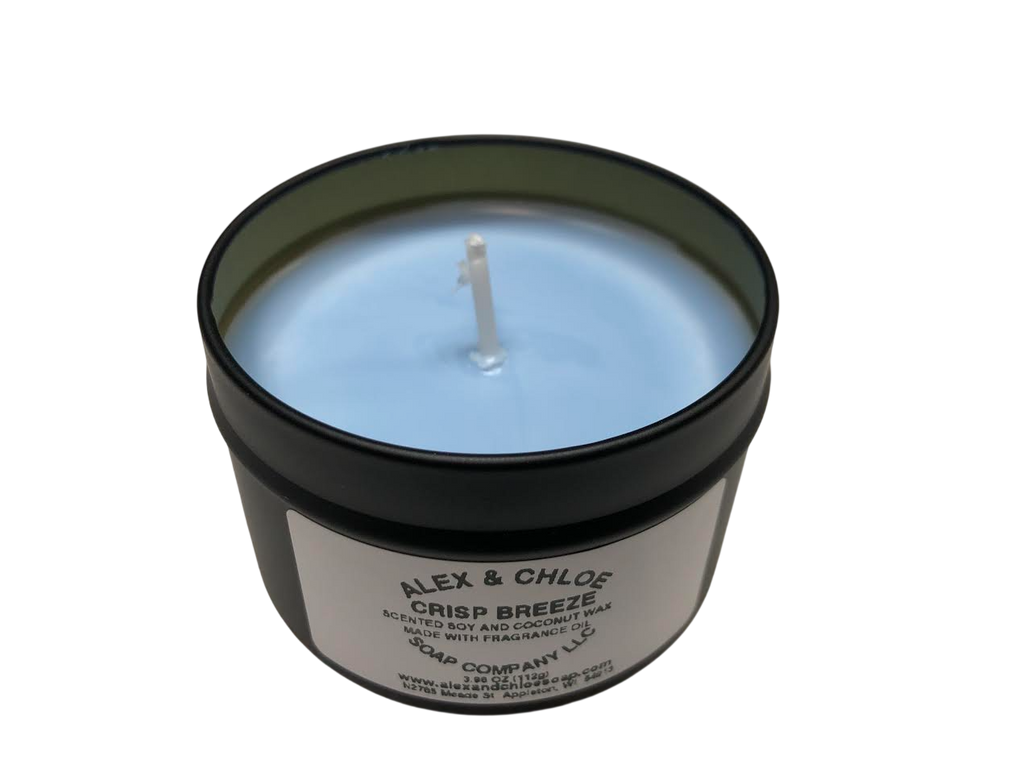 Crisp Breeze 3 oz Candle Tin