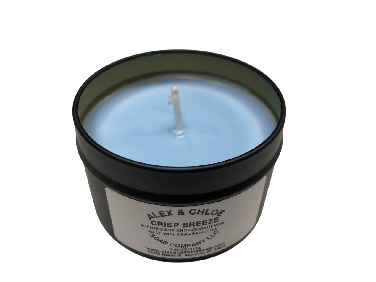 Crisp Breeze 3 oz Candle Tin