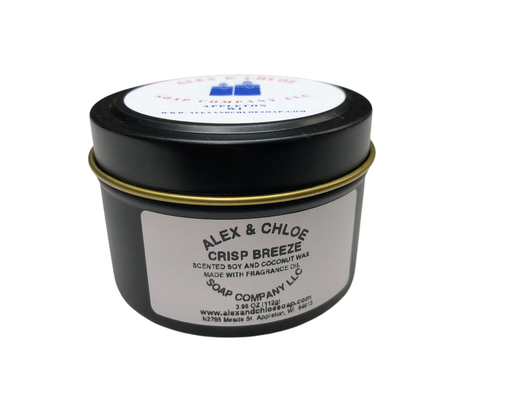 Crisp Breeze 3 oz Candle Tin