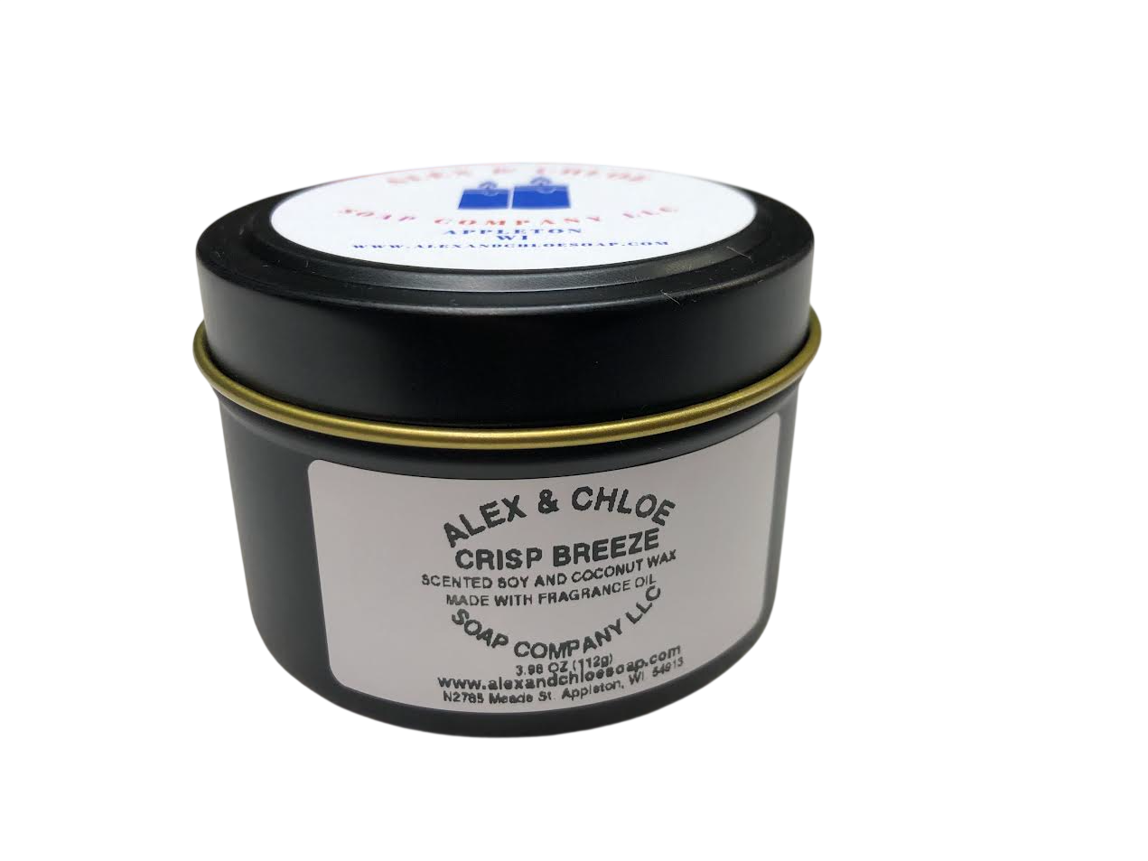 Crisp Breeze 3 oz Candle Tin