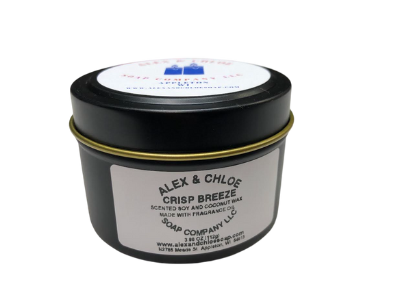 Crisp Breeze 3 oz Candle Tin