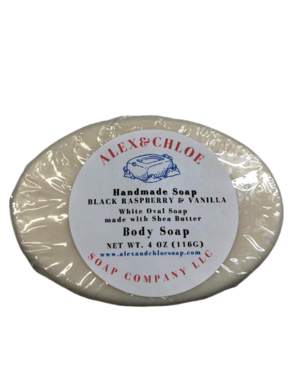 Black Raspberry & Vanilla 3” Oval Soap