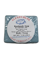 Blueberry 2” Blue Square Soap