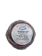 Blueberry Pie Purple 3” Round Flower Soap