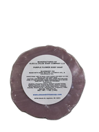 Blueberry Pie Purple 3” Round Flower Soap