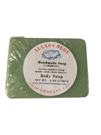 Gardenia 4” Green Square Soap