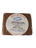 Vanilla Shortbread 4” Brown Square Soap