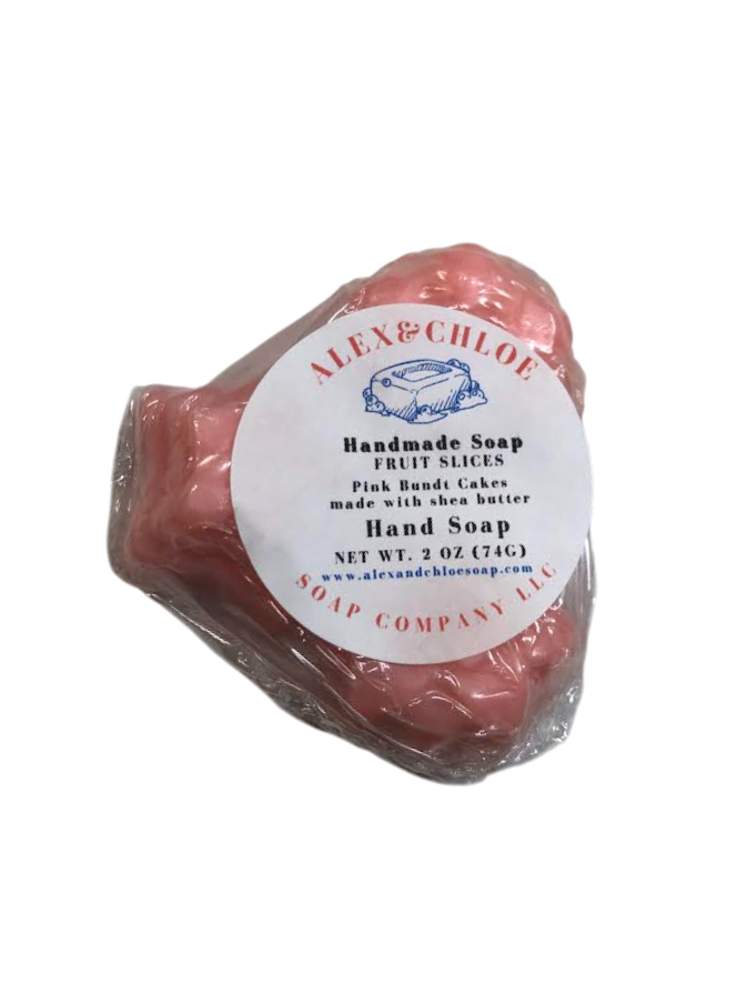 Fruit Slices Bundt Cake Soap