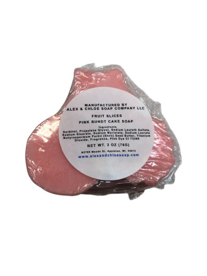 Fruit Slices Bundt Cake Soap