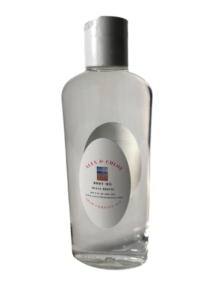 Ocean Breeze Body Oil 7 Oz