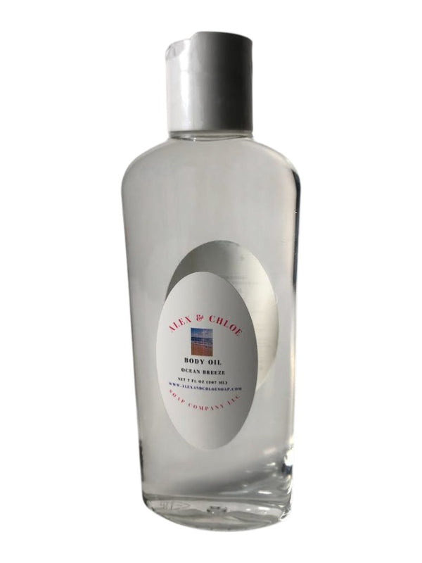 Ocean Breeze Body Oil 7 Oz