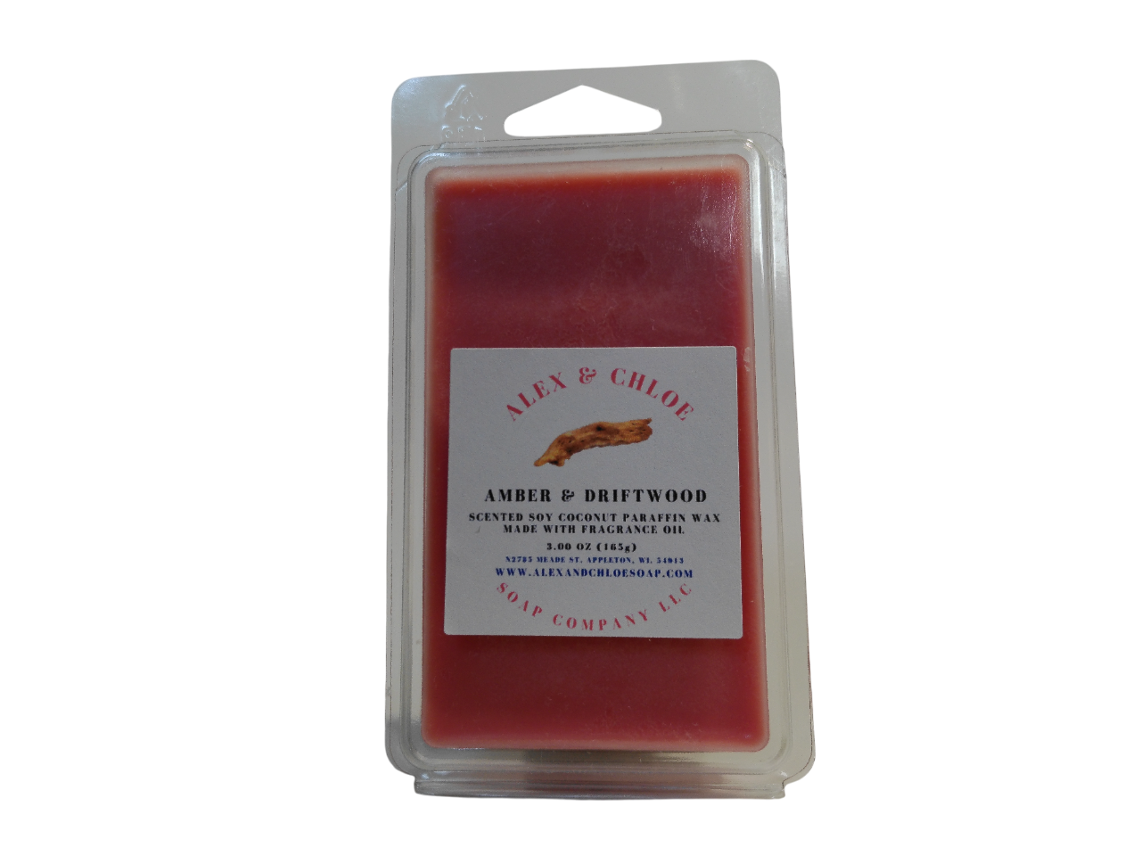 Amber and Driftwood Wax Melt