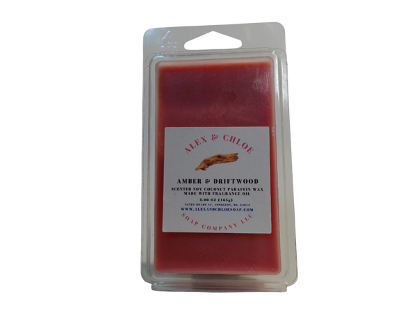 Amber and Driftwood Wax Melt