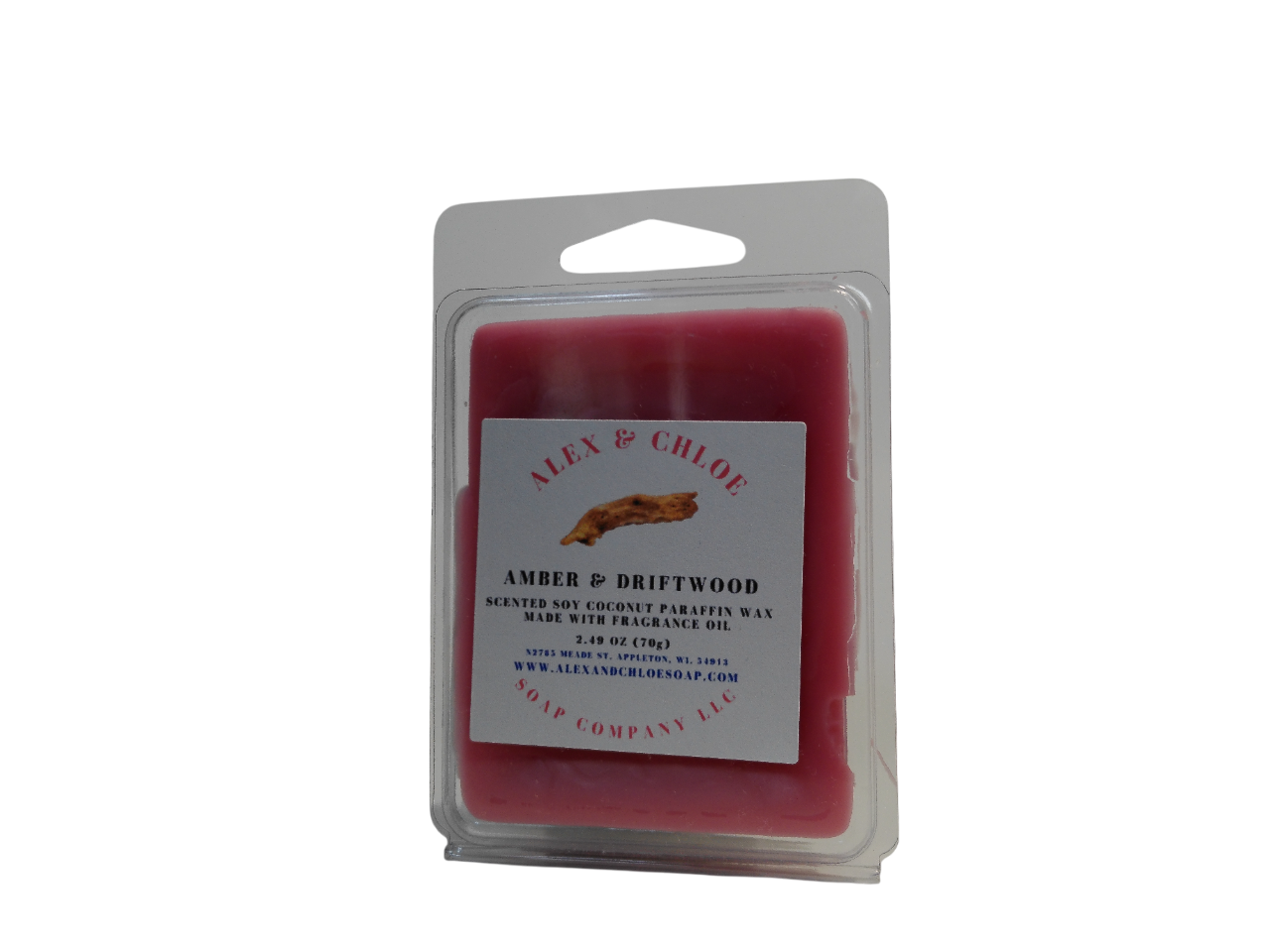 Amber and Driftwood Wax Melt