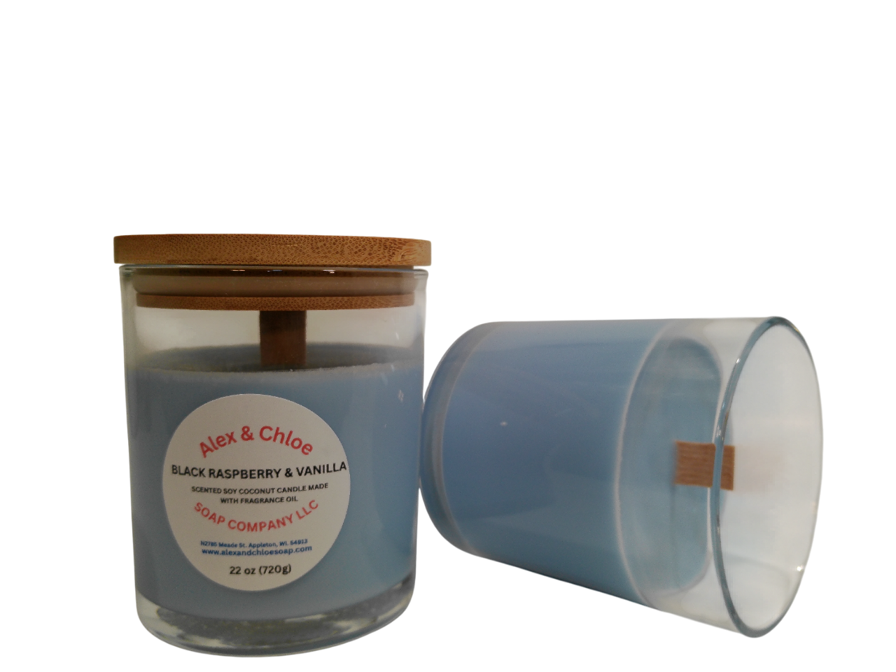 Black Raspberry and Vanilla 22 oz Candle