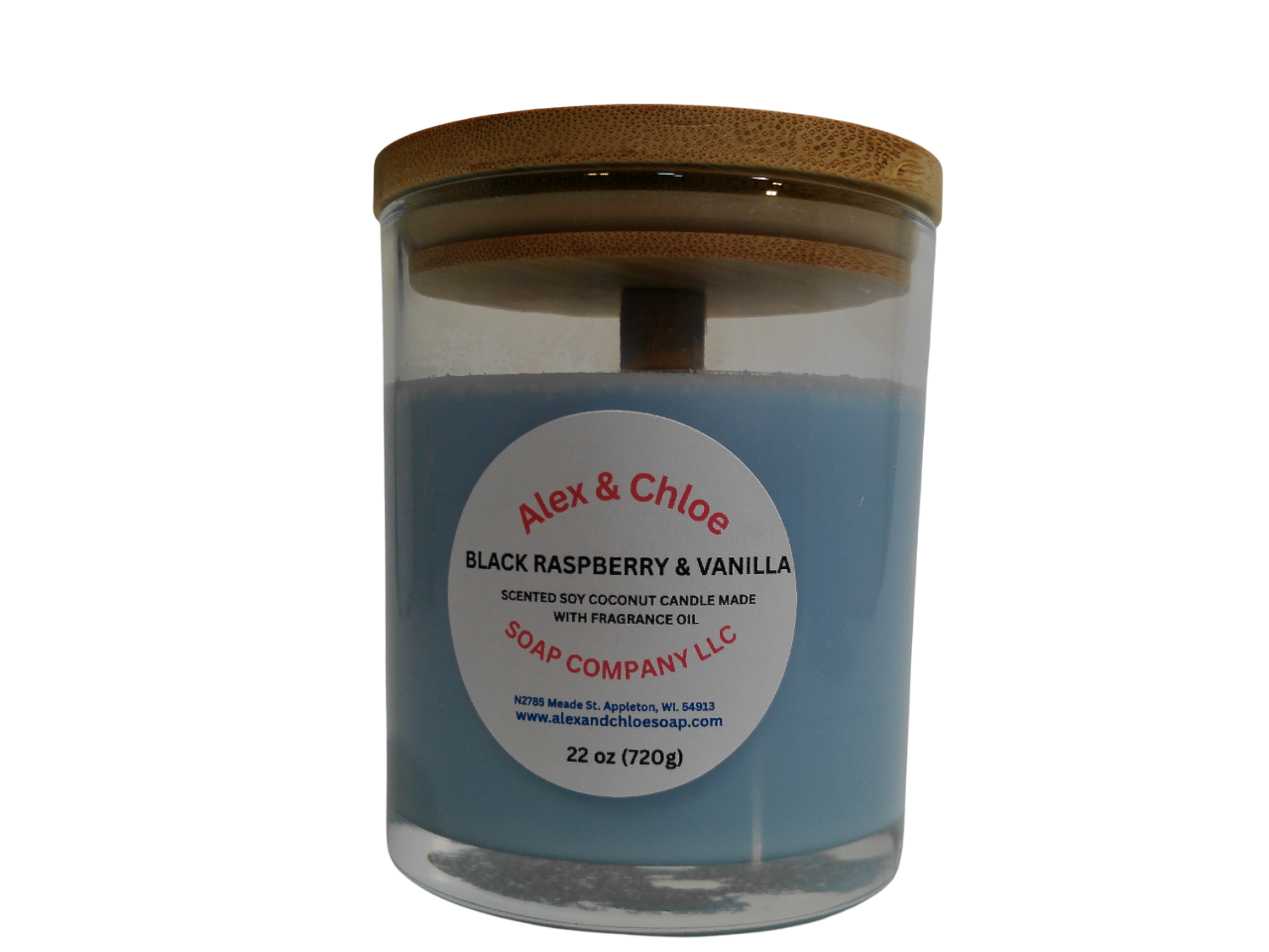 Black Raspberry and Vanilla 22 oz Candle