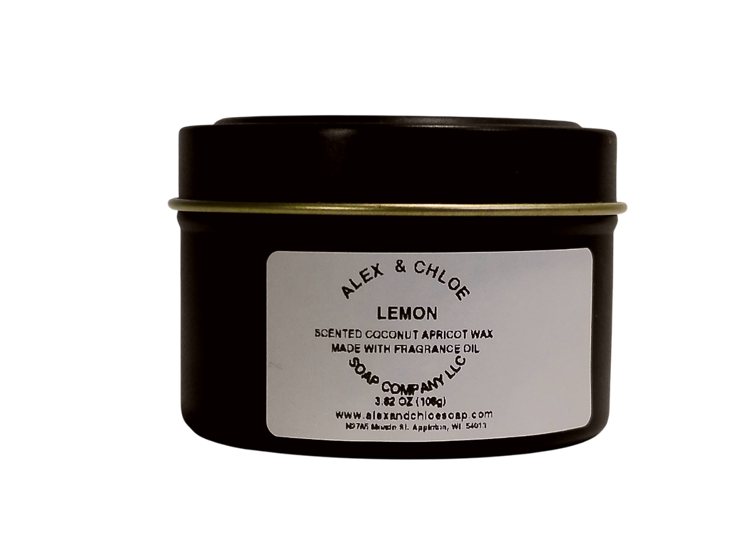 Lemon 3 oz Candle Tin