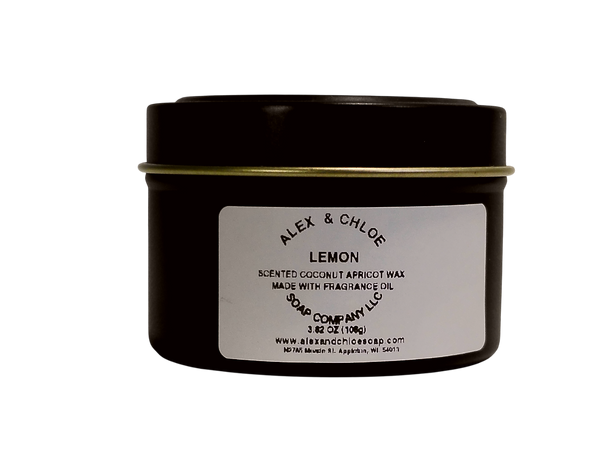 Lemon 3 oz Candle Tin