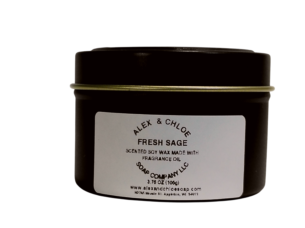 Fresh Sage 3 oz Candle Tin
