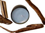 Amber & Driftwood 3 oz Candle Tin