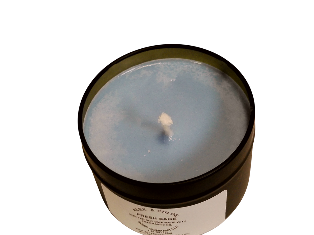 Fresh Sage 3 oz Candle Tin