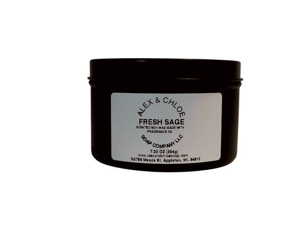 Fresh Sage 7 oz Candle Tin