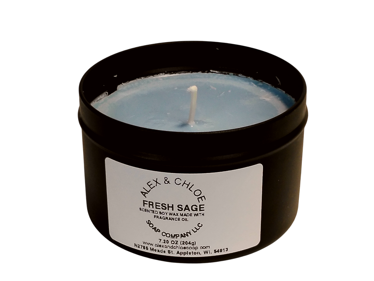 Fresh Sage 7 oz Candle Tin
