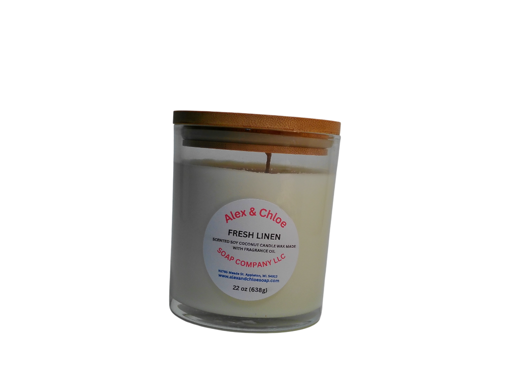 Fresh Linen 22 oz Candle