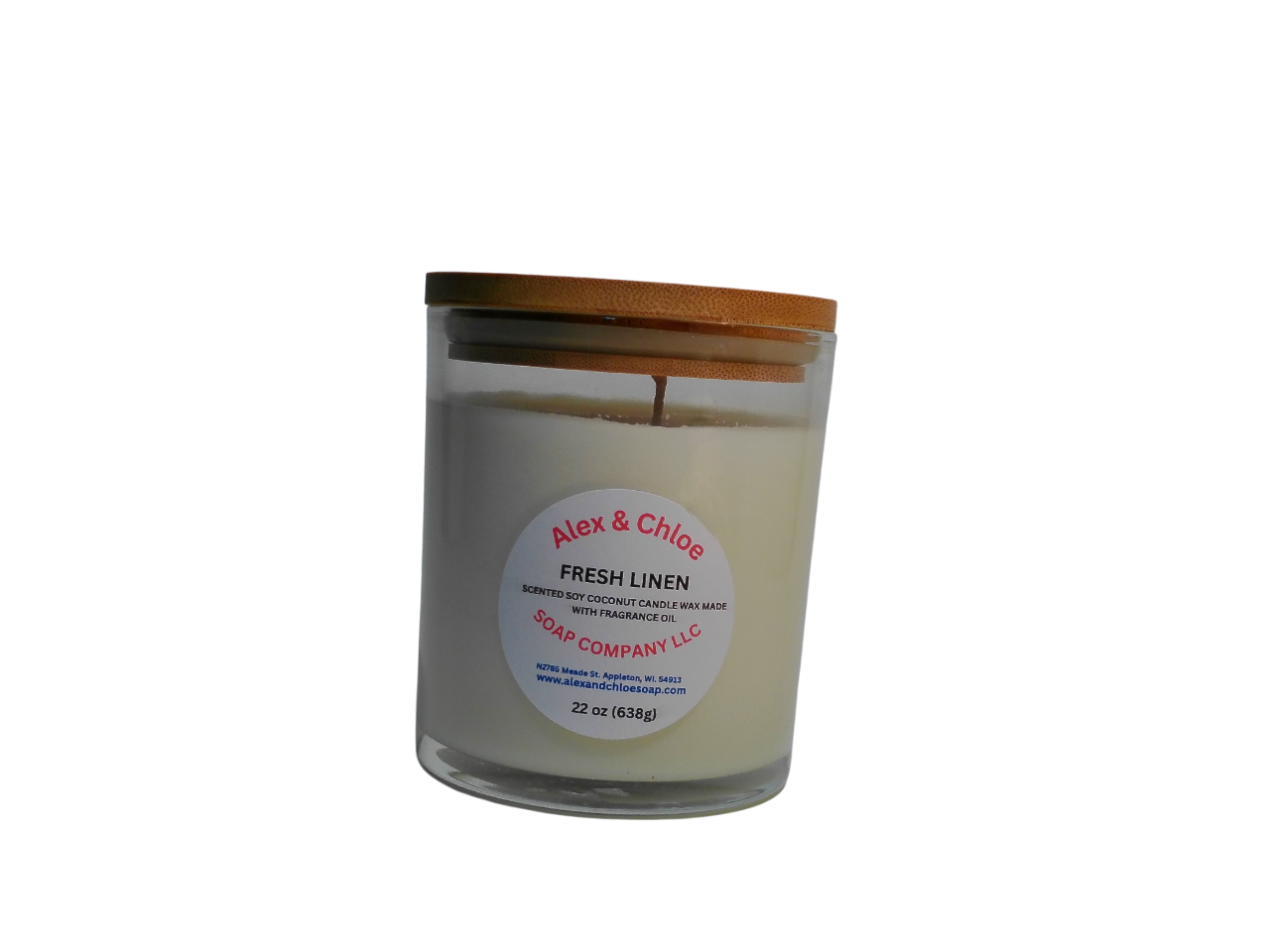 Fresh Linen 22 oz Candle