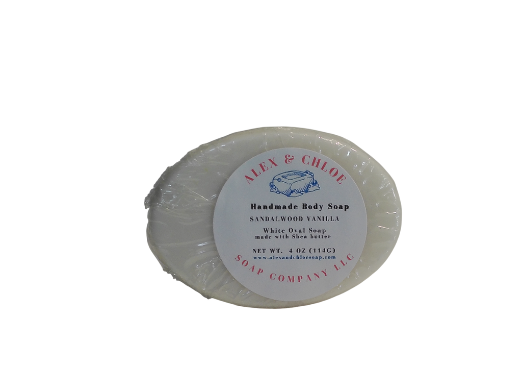 Sandalwood Vanilla 3” Oval Soap