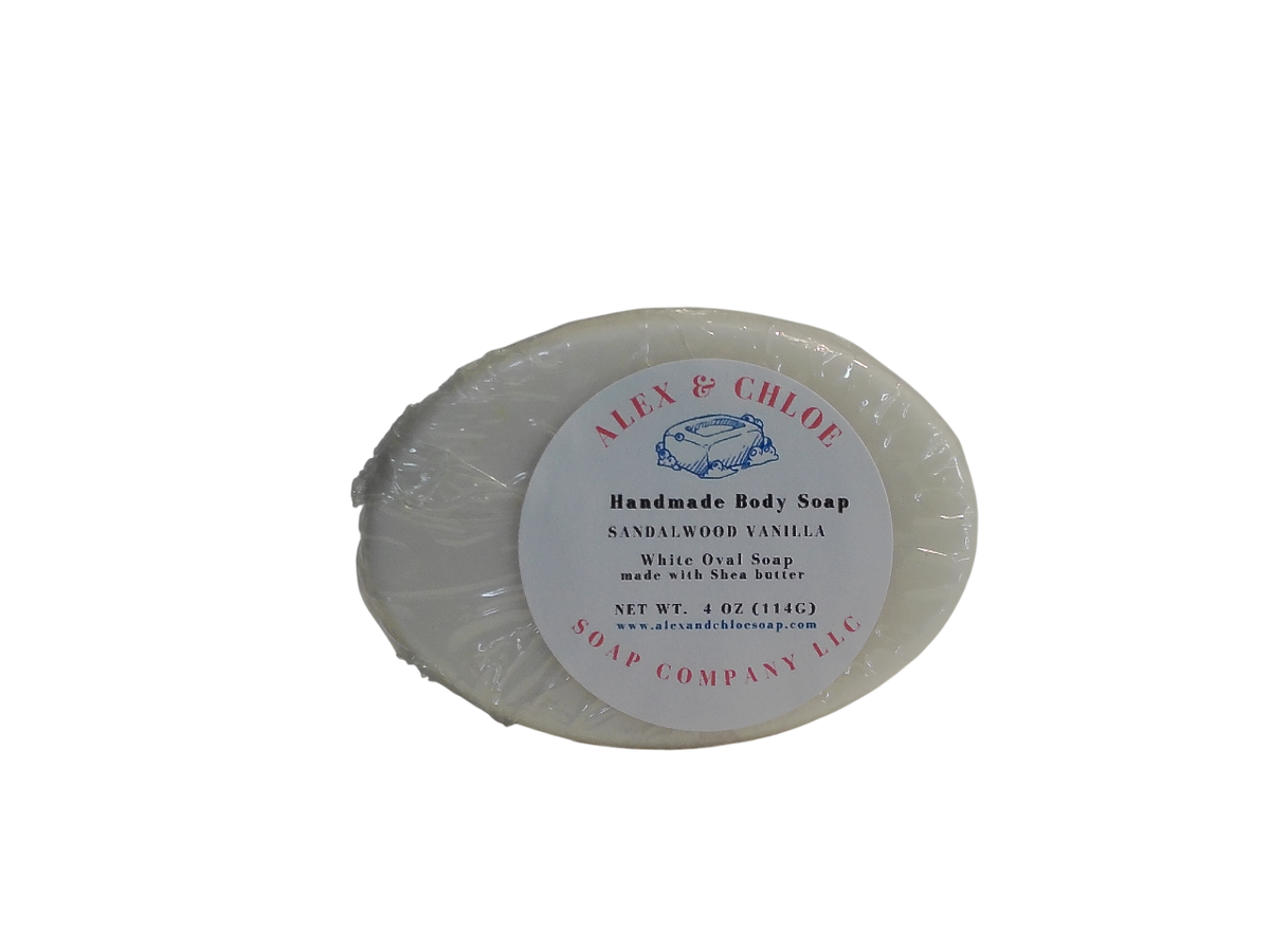 Sandalwood Vanilla 3” Oval Soap