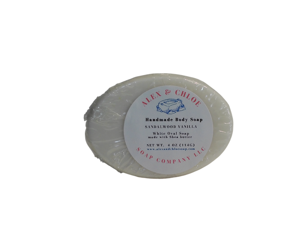 Sandalwood Vanilla 3” Oval Soap