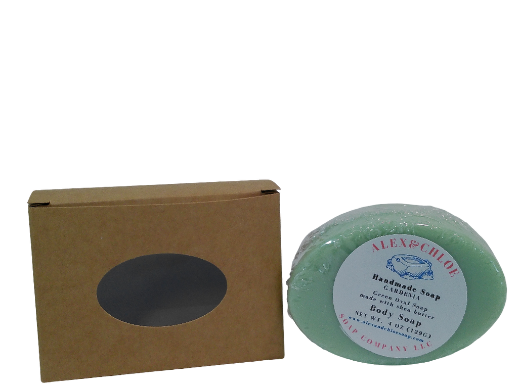 Gardenia 3” Oval Soap