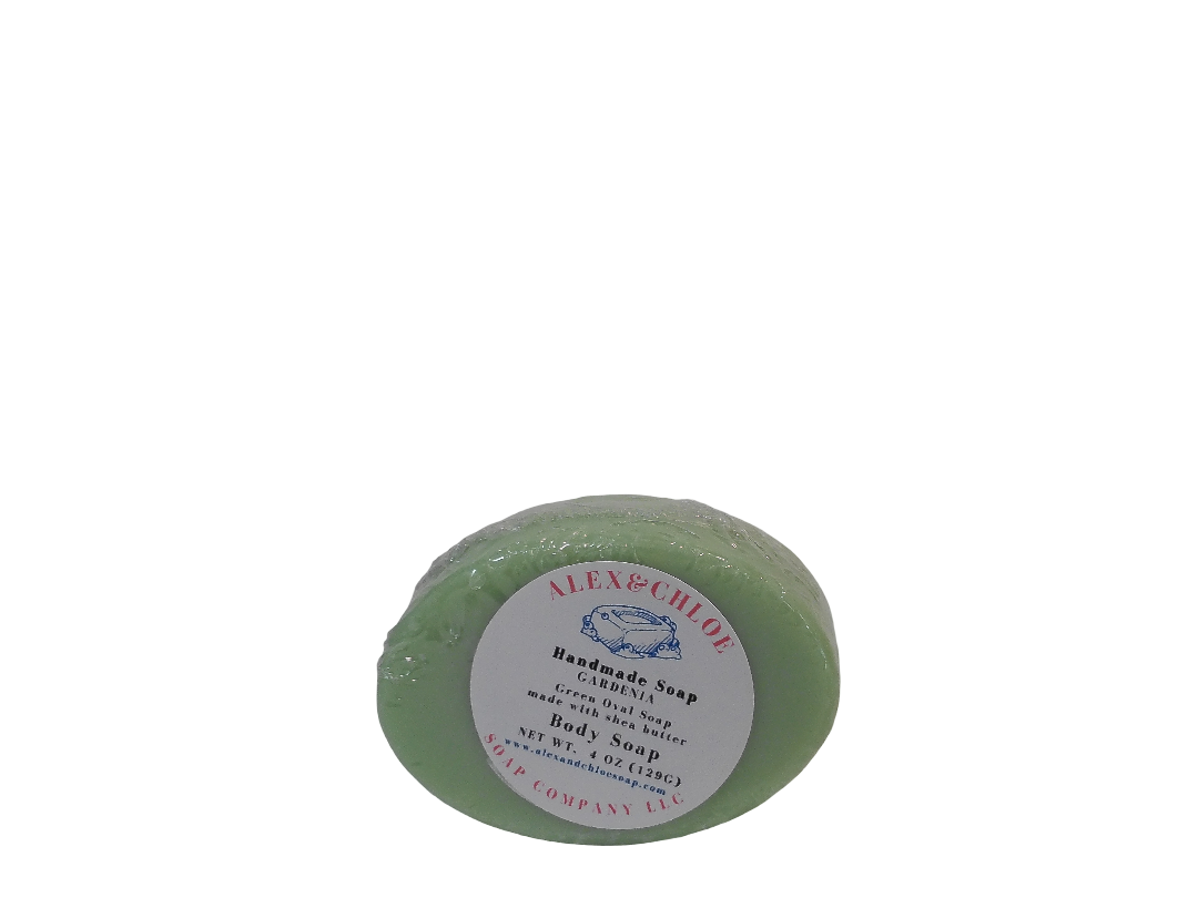Gardenia 3” Oval Soap