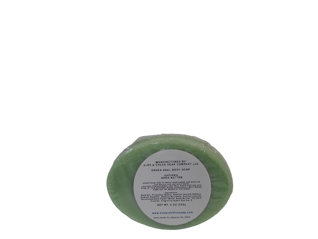 Gardenia 3” Oval Soap
