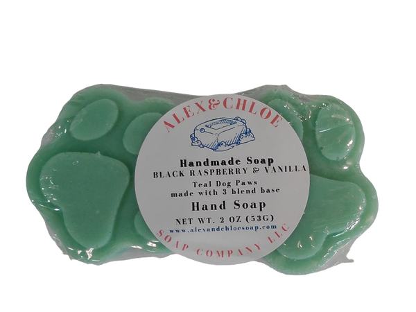 Black Raspberry & Vanilla Dog Paws Soap