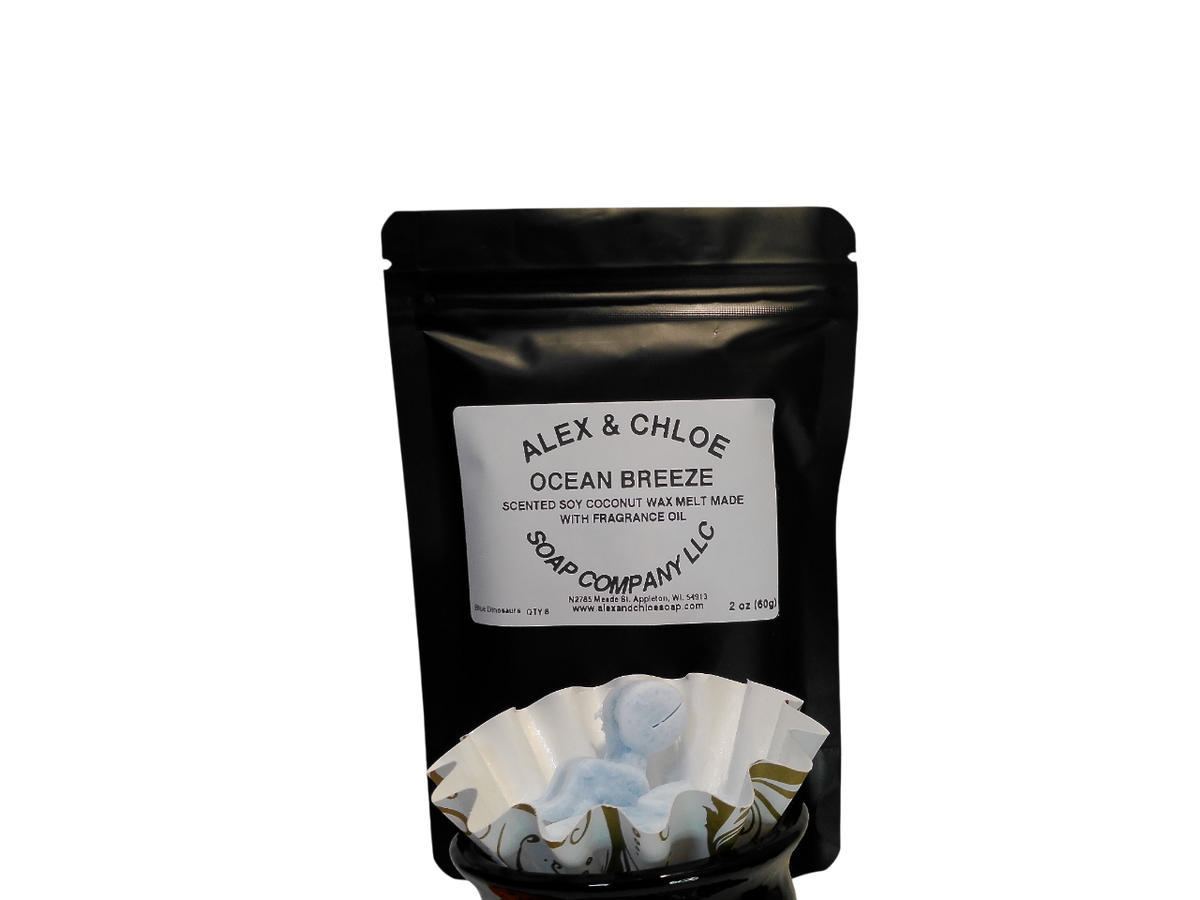 Ocean Breeze Dinosaurs Wax Melts 2oz Bag
