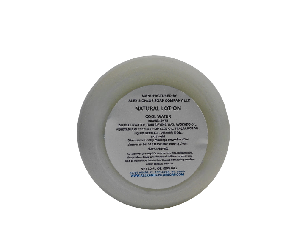 Cool Water Natural Lotion White