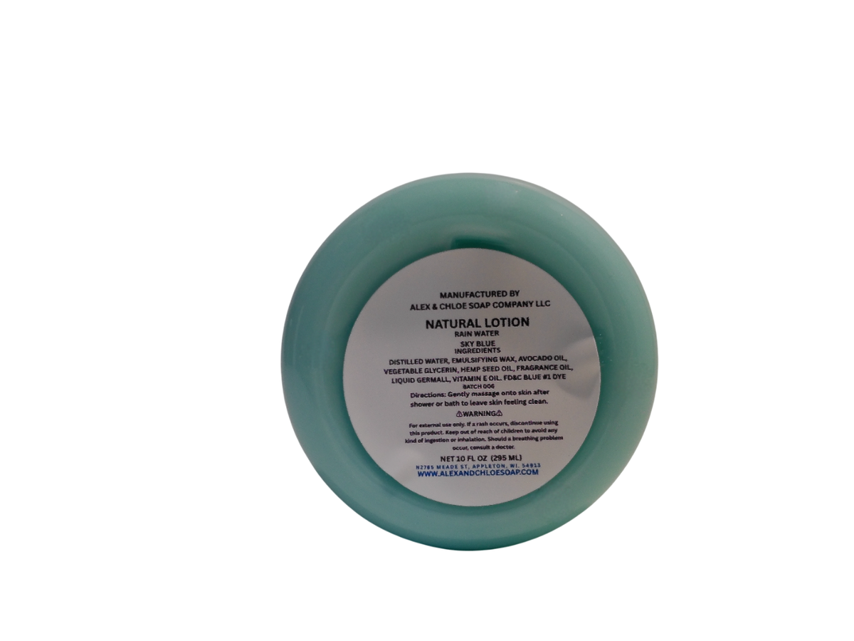 Rain Water Natural Lotion  Blue