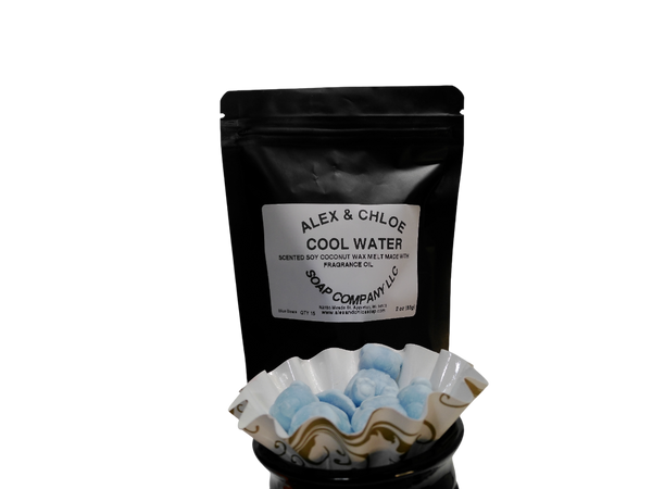 Cool Water Bear Wax Melts 2oz Bag