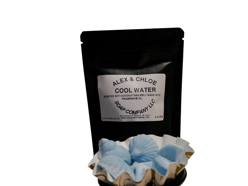 Cool Water Seashells Wax Melts 2oz Bag