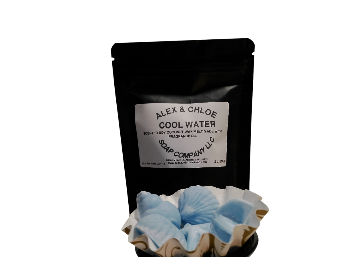 Cool Water Seashells Wax Melts 2oz Bag