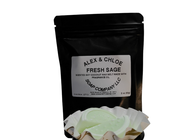 Fresh Sage Slices Wax Melts 2oz Bag