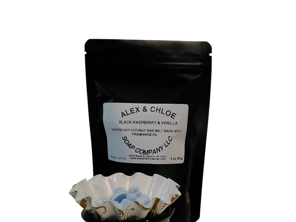Black Raspberry & Vanilla Bears Wax Melts 2oz Bag